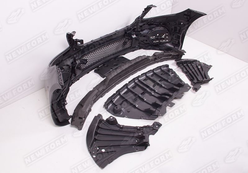 Передний бампер AMG пакет Mercedes S-class W222 рестайлинг