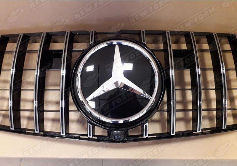 Решетка радиатора Panamerica хром Mercedes GL X166