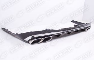 Диффузор с насадками 6.3 AMG хром Mercedes S-class W223