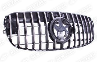 Решетка радиатора AMG GT хром Mercedes GLS X167 рестайлинг