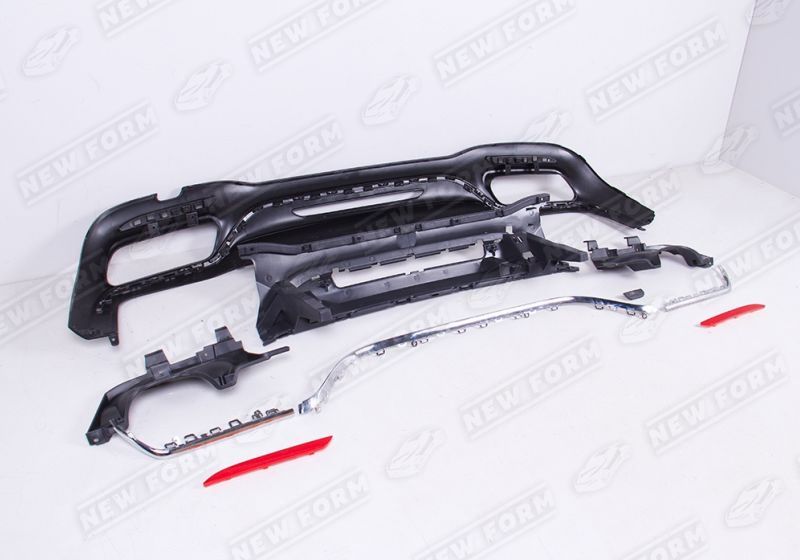 Диффузор 6.3 AMG Mercedes S-class W222 рестайлинг