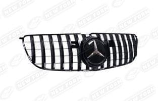 Решетка радиатора Panamerica черная Mercedes GLS X166