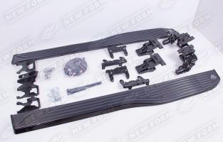 Пороги выдвижные Maybach черные Mercedes GLS X167
