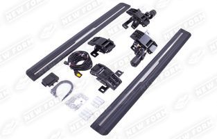 Пороги выдвижные короткие с логотипом Mercedes G-class W464