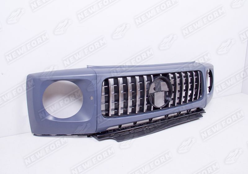 Решетка радиатора с очками 465 хром Mercedes G-class W464