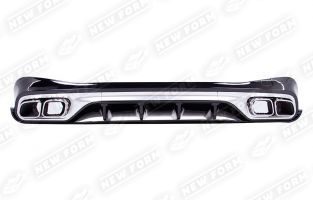 Диффузор с насадками 6.3 AMG хром Mercedes CLE C236