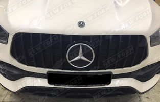 Решетка радиатора AMG GT черная Mercedes GLE V167 в AMG пакете