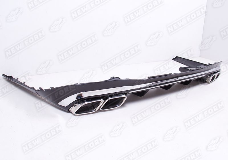 Диффузор с насадками 6.3 AMG хром Mercedes S-class W223