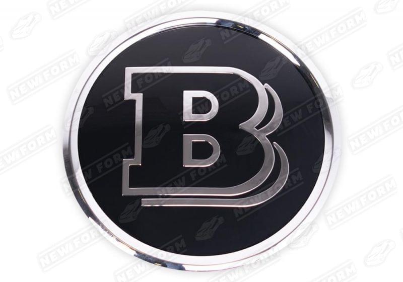 Эмблема Brabus стеклянная Mercedes C-class W205 Coupe