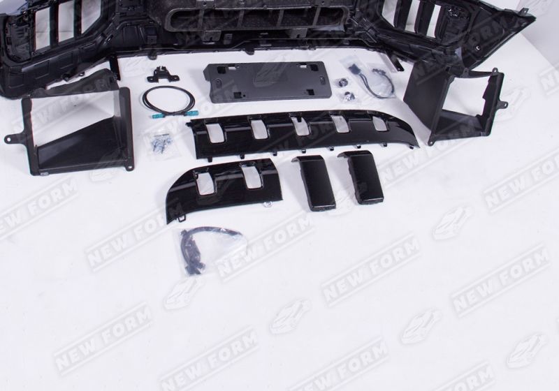 Бампер передний 465 черный Mercedes G-class W464