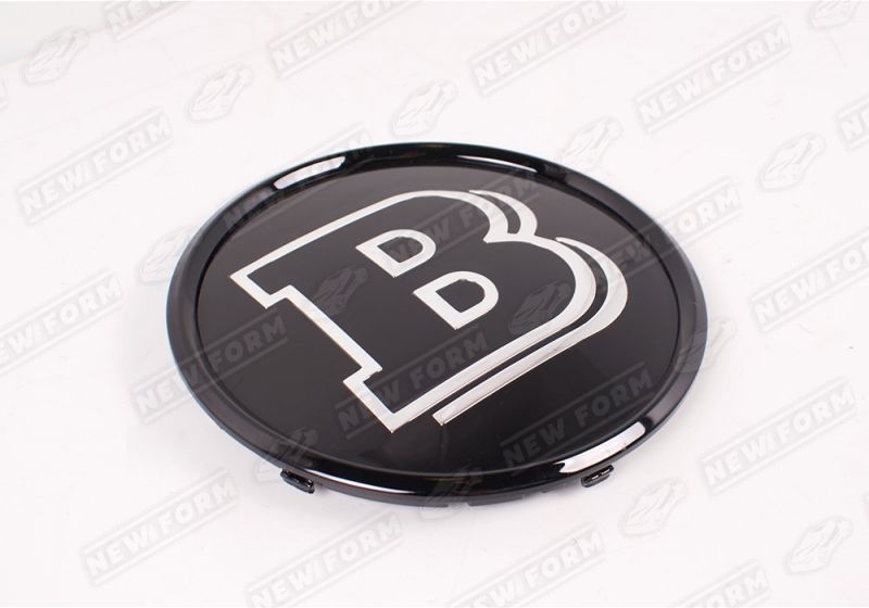 Эмблема Brabus стеклянная черная Mercedes GLC X253