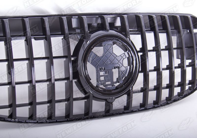 Решетка радиатора AMG GT черная Mercedes GLS X167 рестайлинг