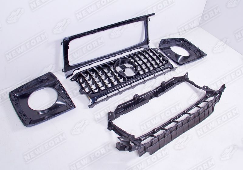 Решетка радиатора с очками 465 хром Mercedes G-class W464