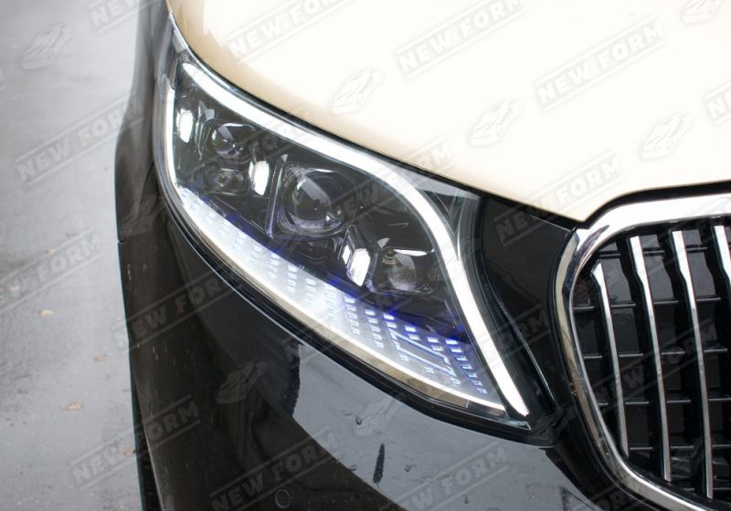 Фары NEW 3 линзы Mercedes Vito W447