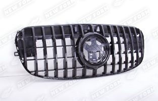 Решетка радиатора AMG GT черная Mercedes GLS X167 рестайлинг
