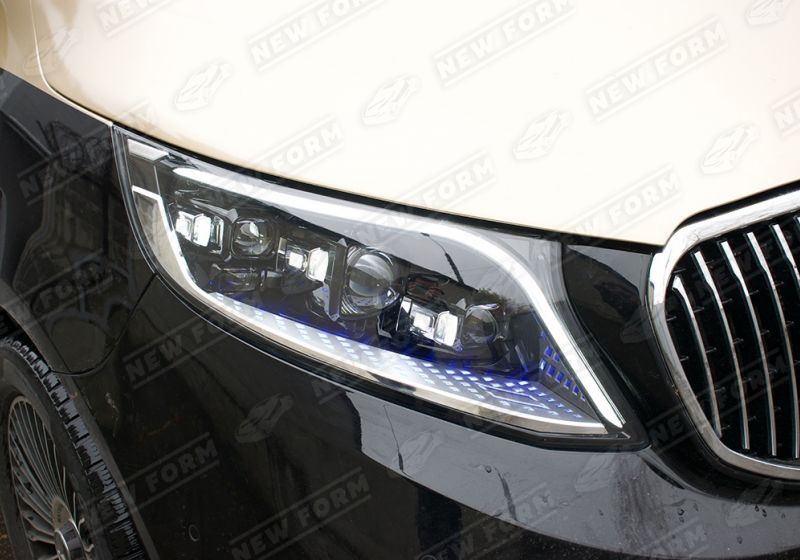 Фары NEW 3 линзы Mercedes Vito W447