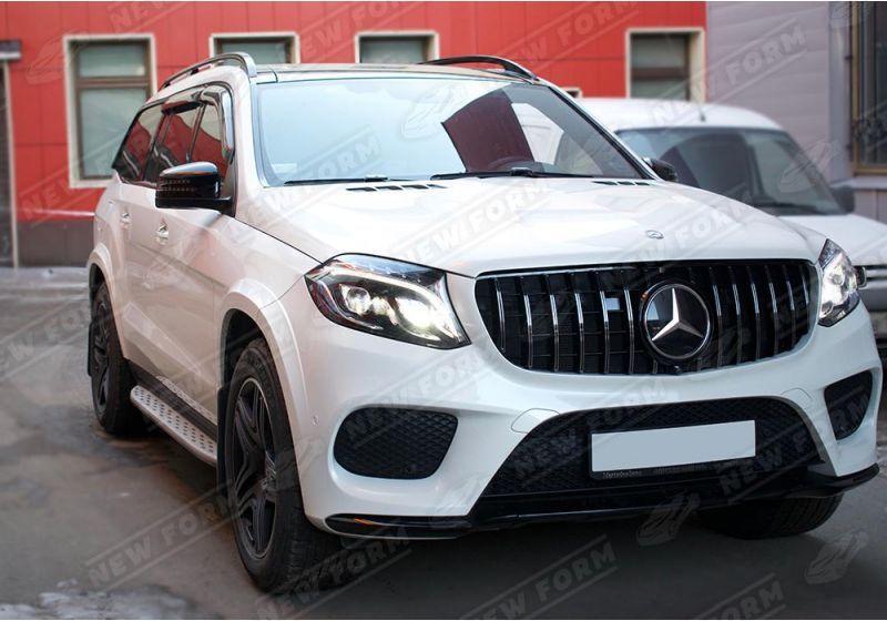 Решетка радиатора Panamerica хром Mercedes GLS X166