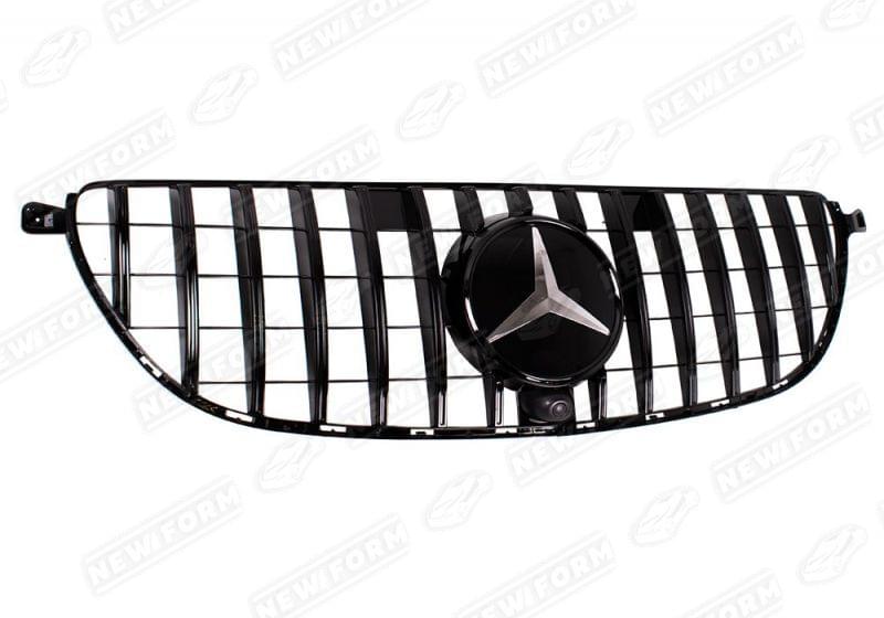 Решетка радиатора Panamerica черная Mercedes GLE Coupe C292 6.3 AMG