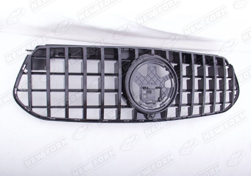 Решетка радиатора AMG GT черная Mercedes GLE V167 рестайлинг