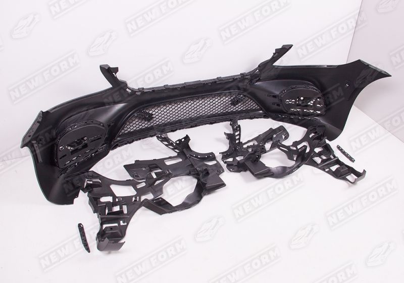 Передний бампер AMG пакет Mercedes S-class W222 рестайлинг