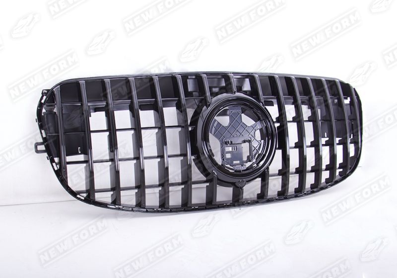 Решетка радиатора AMG GT черная Mercedes GLS X167 рестайлинг