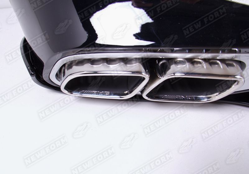 Диффузор с насадками 6.3 AMG хром Mercedes CLE C236