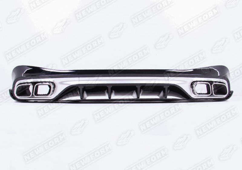 Диффузор с насадками 6.3 AMG хром Mercedes CLE C236
